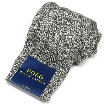 Calcetines de punto de algodón Polo Ralph Lauren para hombre Loden oliva talla 10-13 Foto 1 de 4