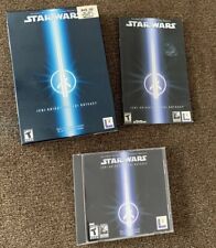 Star Wars Jedi Knight II 2 Jedi Outcast PC CD-ROM Game Complete CIB Foil Big Box