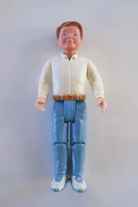 Fisher Price Loving Family Dad White Shirt Blue Pants 1993 B - Picture 1 of 5