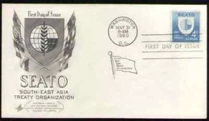 US. 1151. 4c. SEATO Emblem Issue. Artcraft FDC. 1960 -2 - Picture 1 of 1