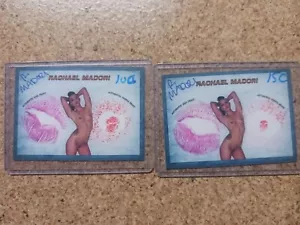 Rachael Madori signierte & geküsste Brustwarze Karte sexy AVN Star Modell authentisch Auto - Bild 1 von 2