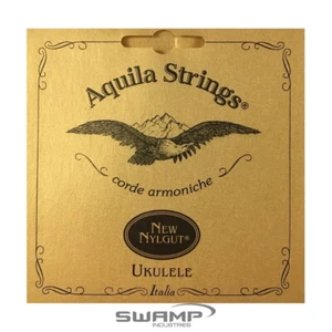 Aquila 8U New Nylgut Low-G Concert Ukulele String Set Wound 4th Made in Italy - Picture 1 of 1