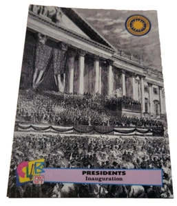 1993 Club Pro Set Presidents #44 Inauguration Trading Card Smithsonian (G6 - Picture 1 of 2