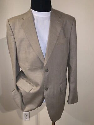 Chaqueta Blazer Marks & Spencer Para Hombre Color Trigo Dos Botones 42 M Foto 1 de 4