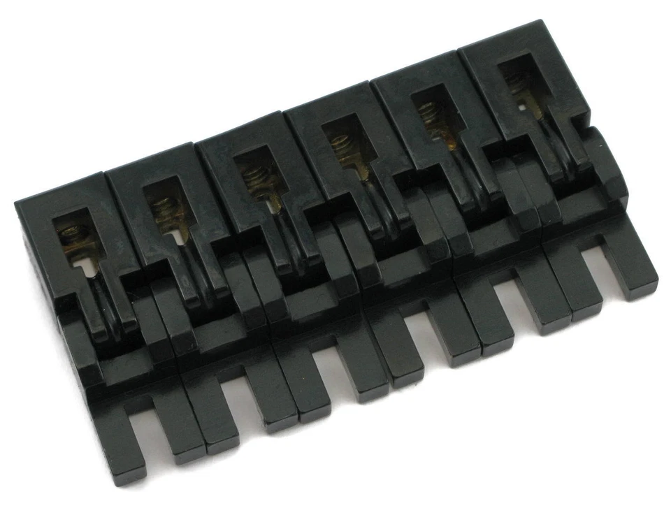 Floyd Rose Frs2bssbp 1000 Series Tremolo Bridge Saddles Set of 6 Black