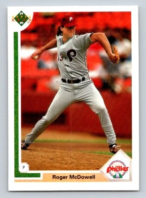 Roger McDowell 1991 Upper Deck #406 Philadelphia Phillies - Image 1 of 2