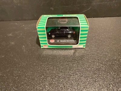 Model Power Minis #19020 1:87 Scale Mercedes Benz CLK Coupe Black - Image 1 of 2