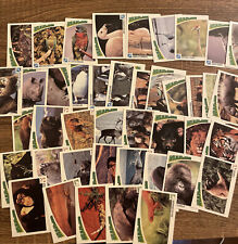 WILDLIFE IN DANGER (Panini 1992) Lot Of 43 Cards