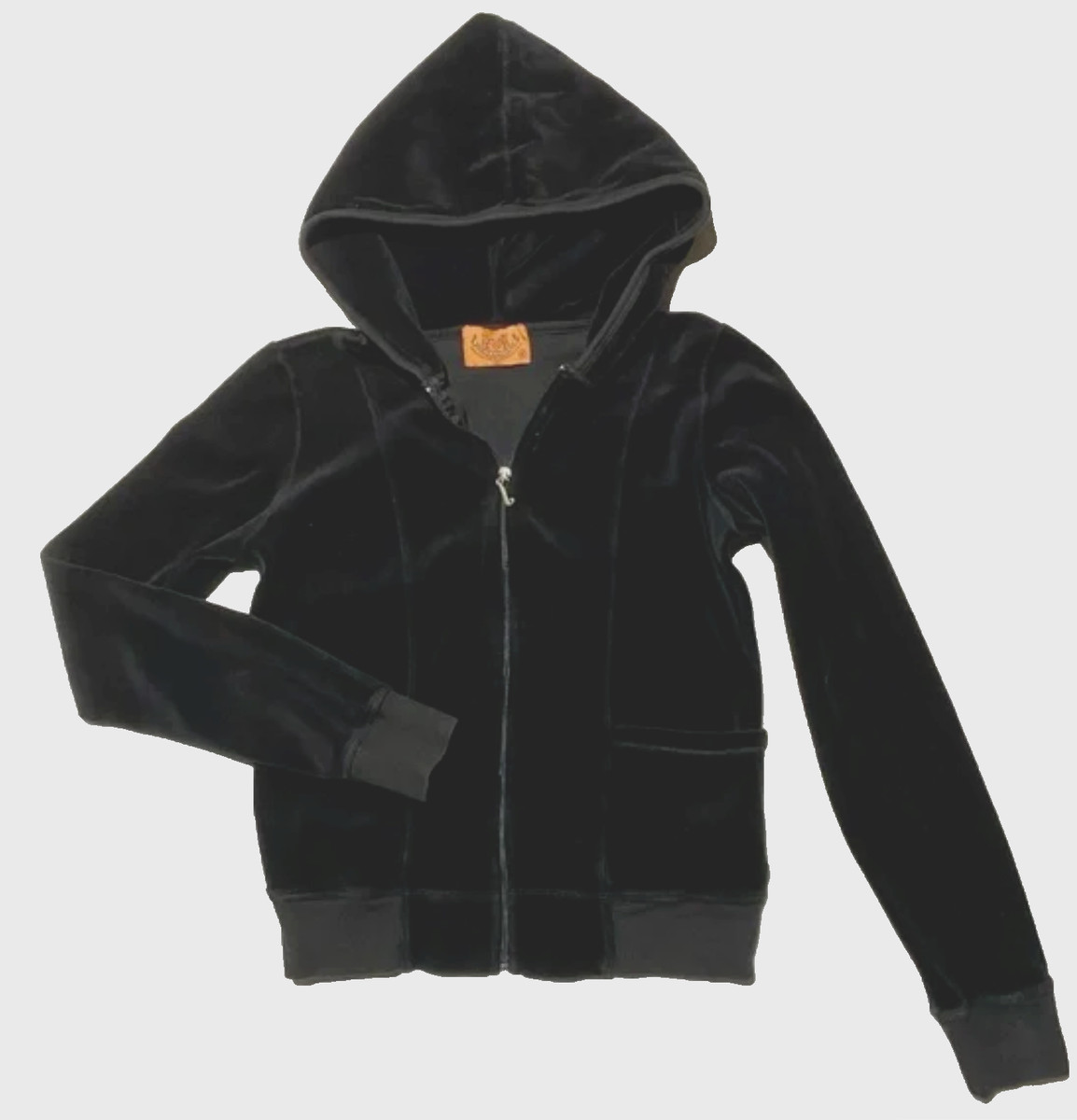 トップス juicy couture ... velvet hoodie Amazon.com: Juicy Couture Girls' Long Sleeve Plush Velour