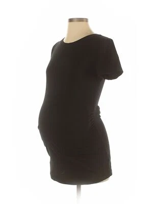 Gap Women Black Short Sleeve T-Shirt S Maternity - Image 1 of 2