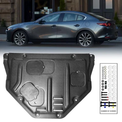 Protectores contra salpicaduras para motor delanteros para Mazda3 2015-2017 Foto 1 de 4