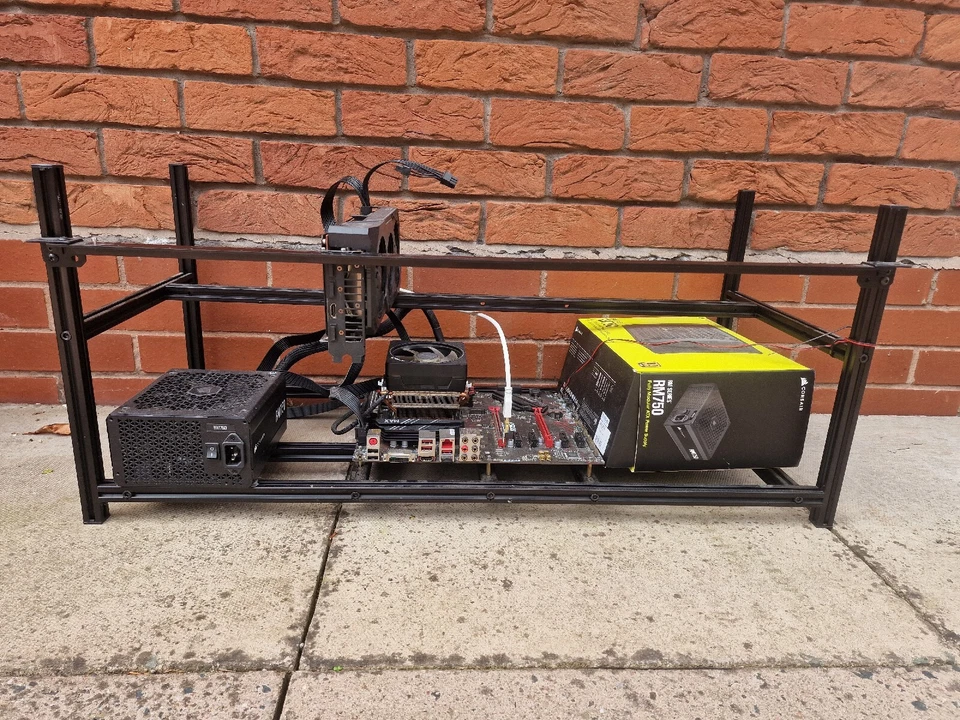 Crypto Mining Rig - Full training and setup - plug and play - 40+ coins - Image 1 of 3