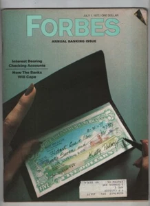 Forbes Mag Annual Banking Issue July 1 1977 041422RNON - Picture 1 of 1
