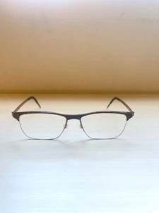 Lindberg 9811 TITANIUM TORTOISE BROWN Col. PU12 53mm Eyeglass Frames 53-16-135 - Picture 1 of 5