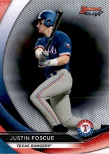 2020 Bowman's Best [AA1] #TP-6 Justin Foscue - Texas Rangers