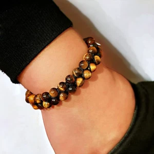 Unleash Inner Strength and Creativity with a Tiger Eye Bracelet - Picture 1 of 10