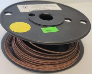 Omega K-24-GG Thermocouple Wire Type K 24 AWG Solid Glass Braid - About 25 Feet - Imagen 1 de 3