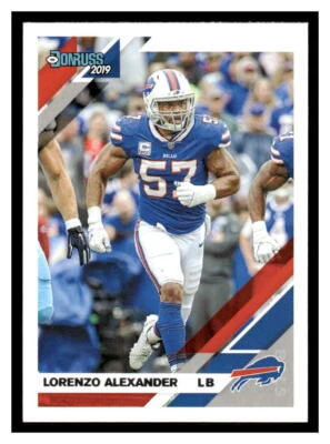 2019 Donruss #39 Lorenzo Alexander - Image 1 of 2