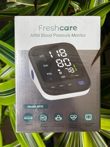 Fresh Care - Monitor de frecuencia cardíaca y presión de brazo BP111 - NUEVO sellado - Imagen 1 de 4