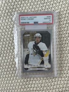 2005-06 Upper Deck Victory Sidney Crosby Rookie RC #285 PSA 10 - Picture 1 of 2