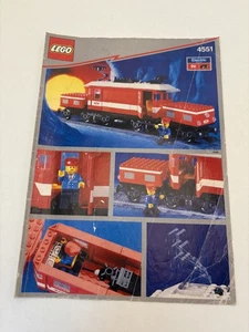 LEGO ® instrucciones de construcción 9V ferrocarril 4551 Crocodile Locomo Instruction sin perforar 278 - Imagen 1 de 1