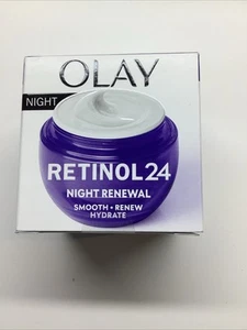Olay Retinol 24 Night Cream Face Moisturiser, Skincare with Antioxidant... - Picture 1 of 6