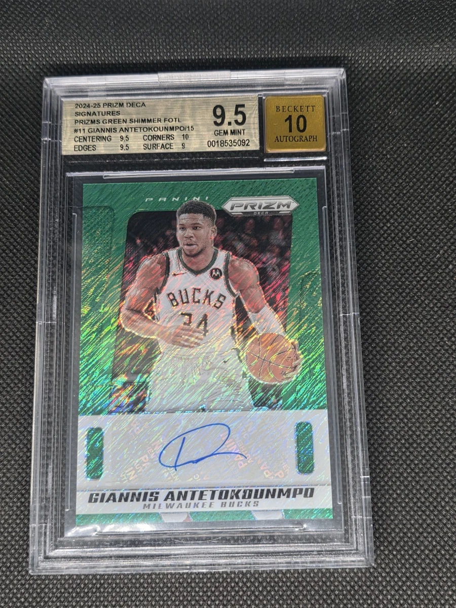 Giannis ヤニス アデトクンボ 直筆サイン＆ジャージカード 世界7枚限定