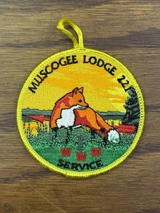 Muscogee Lodge #221 SERVICE Round Tough Indian Waters Council SR-5 Dixie SC OA - Picture 1 of 1