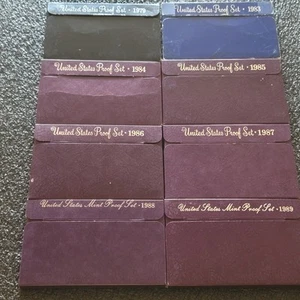 US PROOF SET LOT - 16 DIFFERENT SETS - SEE ATTACHED LIST #HHH - Picture 1 of 8