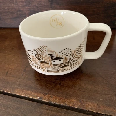 Taza de cerámica Starbucks Artisan Series 03/08 Where It All Begins Farmer Story Foto 1 de 4