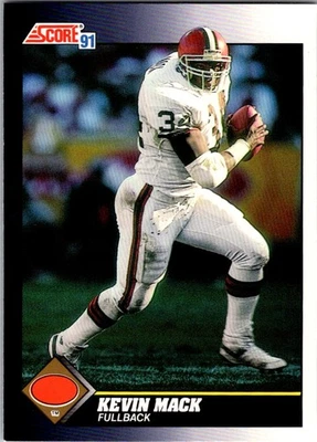 1991 Score #470 Kevin Mack - Image 1 of 2