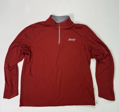 Suéter Under Armour Coldgear Golf Budweiser Para Hombre XL Rojo Manga Larga Foto 1 de 4