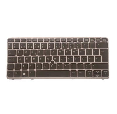 HP EliteBook 820 G2 G1 720 725 Swedish Finnish Keyboard 776451-B71 QWERTY - Bild 1 von 2