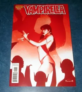 VAMPIRELLA #22 D 1:15 Paul Renaud ROJO SANGRE variante 1a impresión DINAMITA CASI NUEVO 2014 - Imagen 1 de 1