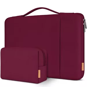 15.6 Inch Laptop Sleeve Case Water Resistant Shockproof Protective Computer Bag - Picture 1 of 7