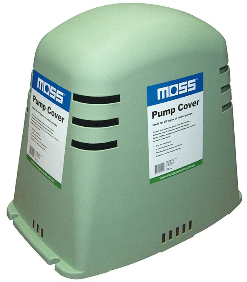 CUBIERTA BOMBA VERDE MUSGO 530x490x350mm se adapta a la mayoría de las bombas, con tratamiento UV Foto 1 de 1