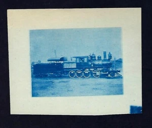 Antike blaue Cyanotypie Fotos Zug/Lok, Lehigh Valley 310 - Bild 1 von 2