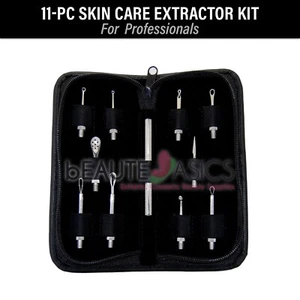 11 Pezzi Estrattore Viso Comedone Kit Cura della Pelle Set Strumenti Viso (AT14045x1) - Foto 1 di 5