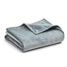 YnM Minky Duvet Cover for Weighted Blankets (Dark Grey, 60''x80'')