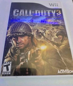 Call Of Duty 3 Wii COMPLETE WITH GAME MANUEL  - Picture 1 of 3