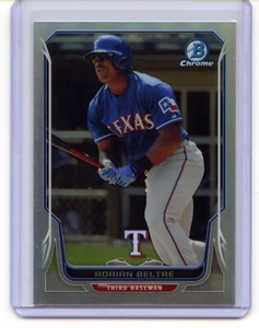 ADRIAN BELTRE 2014 BOWMAN CHROME MLB REFRACTOR #101 SERIAL #'D 393/500 RANGERS - Picture 1 of 2