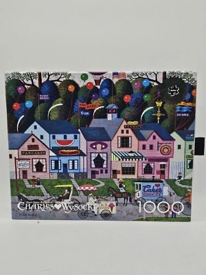 1000 peças quebra-cabeça prata Select Charles Wysocki Confection Street - Imagem 1 de 4