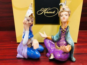 HEREND PERSIAN COLLECTION PRINCESS AND PRINCE FIGURINE,BRAND NEW,RETAIL $2.790.- - Picture 1 of 12