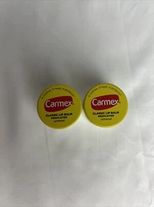 Carmex Classic Lip Balm Original Jar, 0.25 oz , 2 Pack - Picture 1 of 3