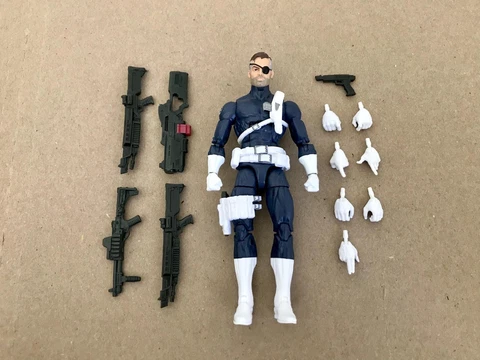 Marvel Legends Hasbro Pulse Exclusive Nick Fury Custom (READ) Cover