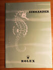Rolex Submariner 5510 Leaflet english 1960 in good condition