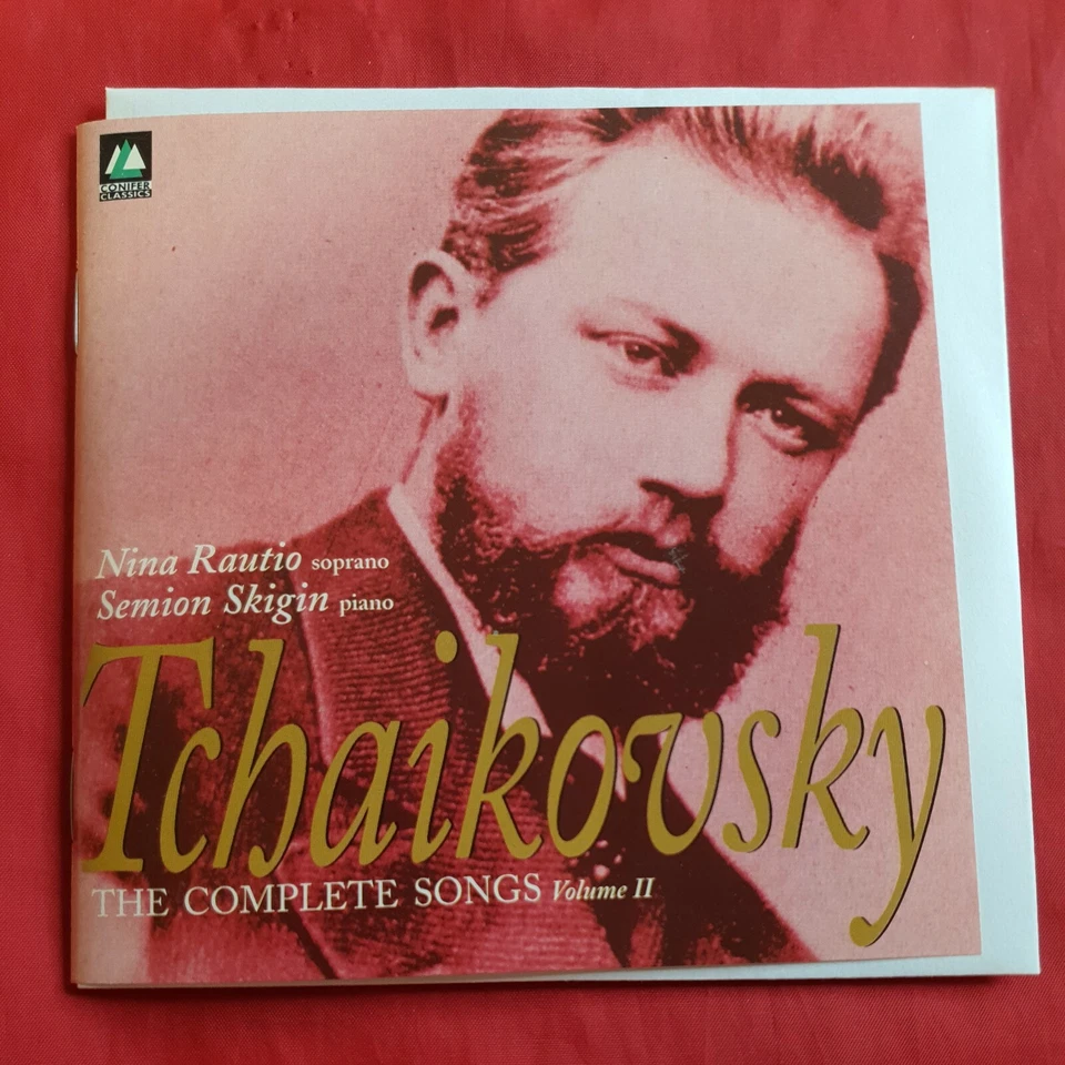 Tchaikovsky - The Complete Songs Vol 2 Semion Skigin - Nina Rautio CONIFER CD Foto 1 de 4