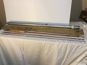 Heddon Built Weber 9’ Bamboo Fly Rod 2 1/2 F, 3 Pc, 2 Tips, 7wt - Picture 1 of 9