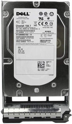 ST3300657SS-H / 01DKVF 146GB 15000RPM 6Gb/s 3.5" SAS Hard Drive 15K.7 TESTED - Image 1 of 2