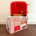 Hello Kitty Evangelion Pop Up Toaster Asuka Langley 100 V japanische Spezifikation